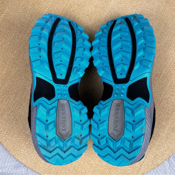 Saucony | Women’s Excursion TR15 Trail Shoes Black Purple | Size 9 - Picture 9 of 10